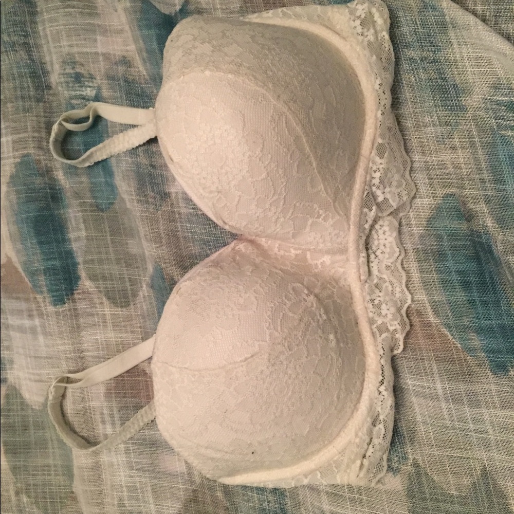 White bralette
